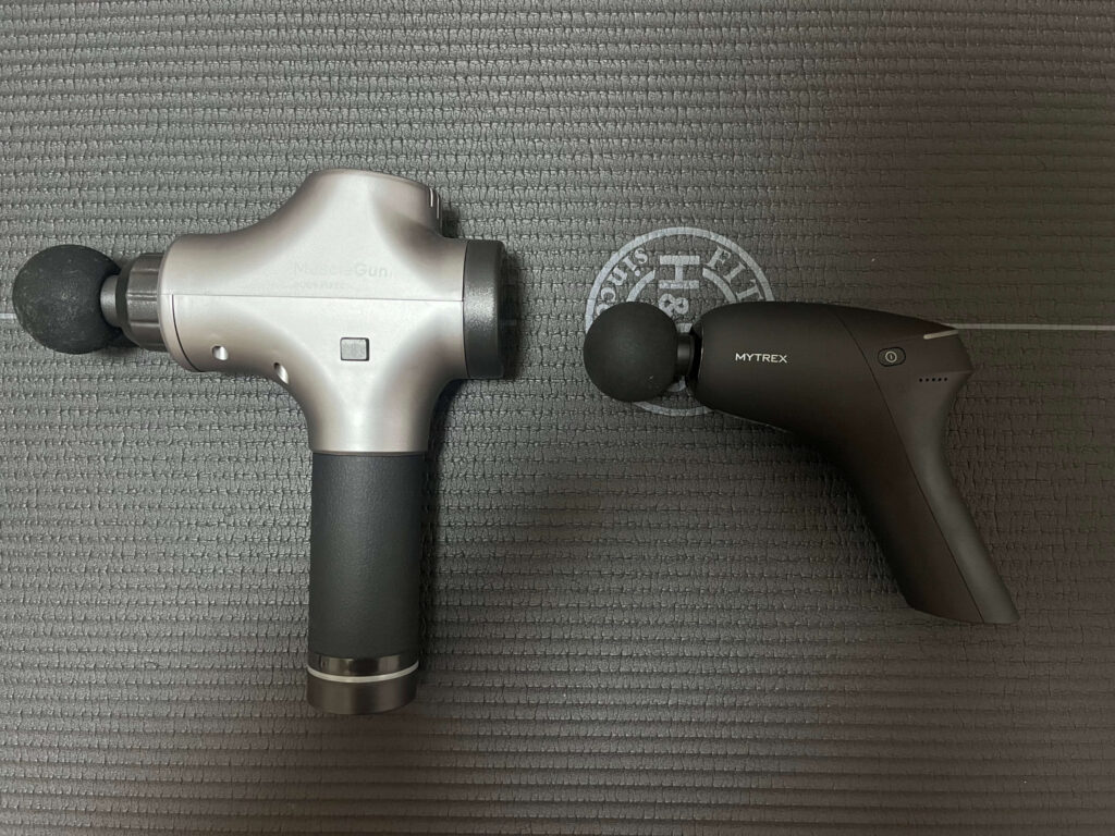 ボディピクセルPRO マッスルガン ZENと大きさを比較
