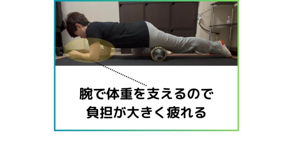 フォームローラーで筋膜リリースをする
