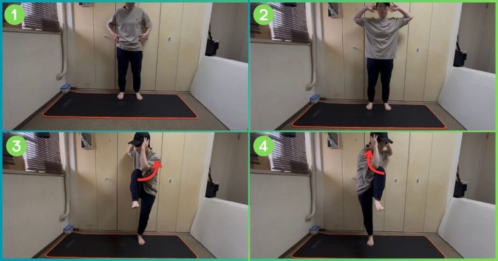 立ったままできる腸腰筋のトレーニング